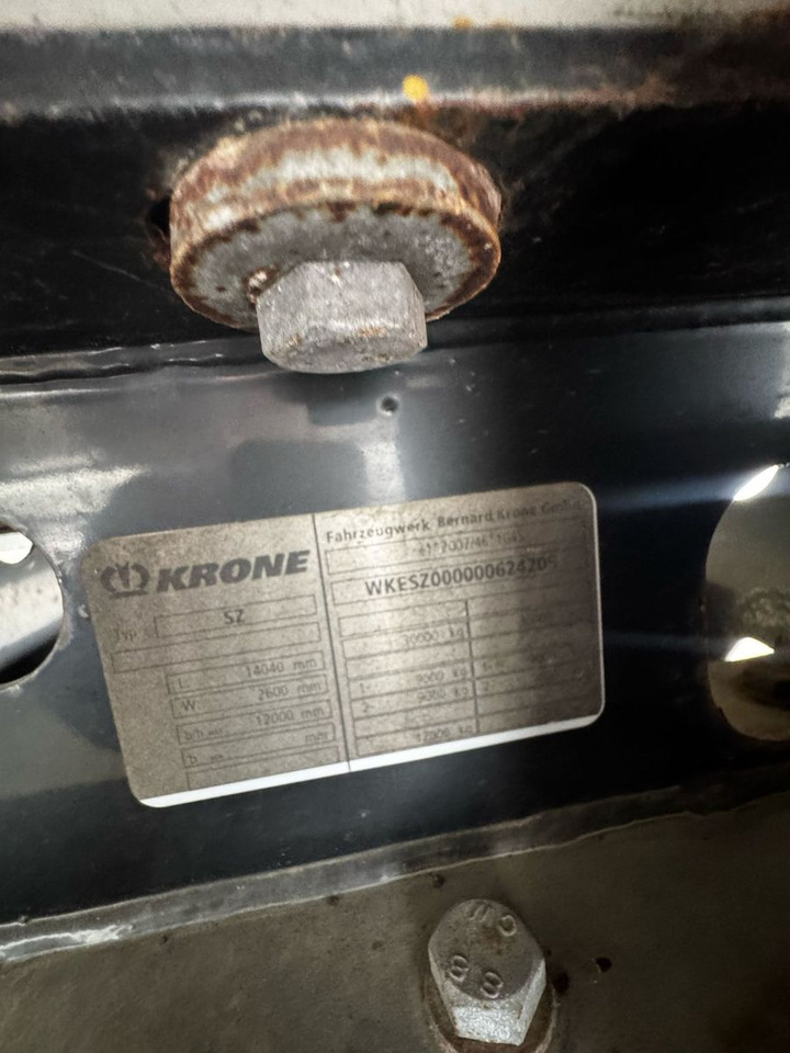 Полуприцеп-фургон Krone SZ, Doppelstock, isoliert, Duoplex steel: фото 10