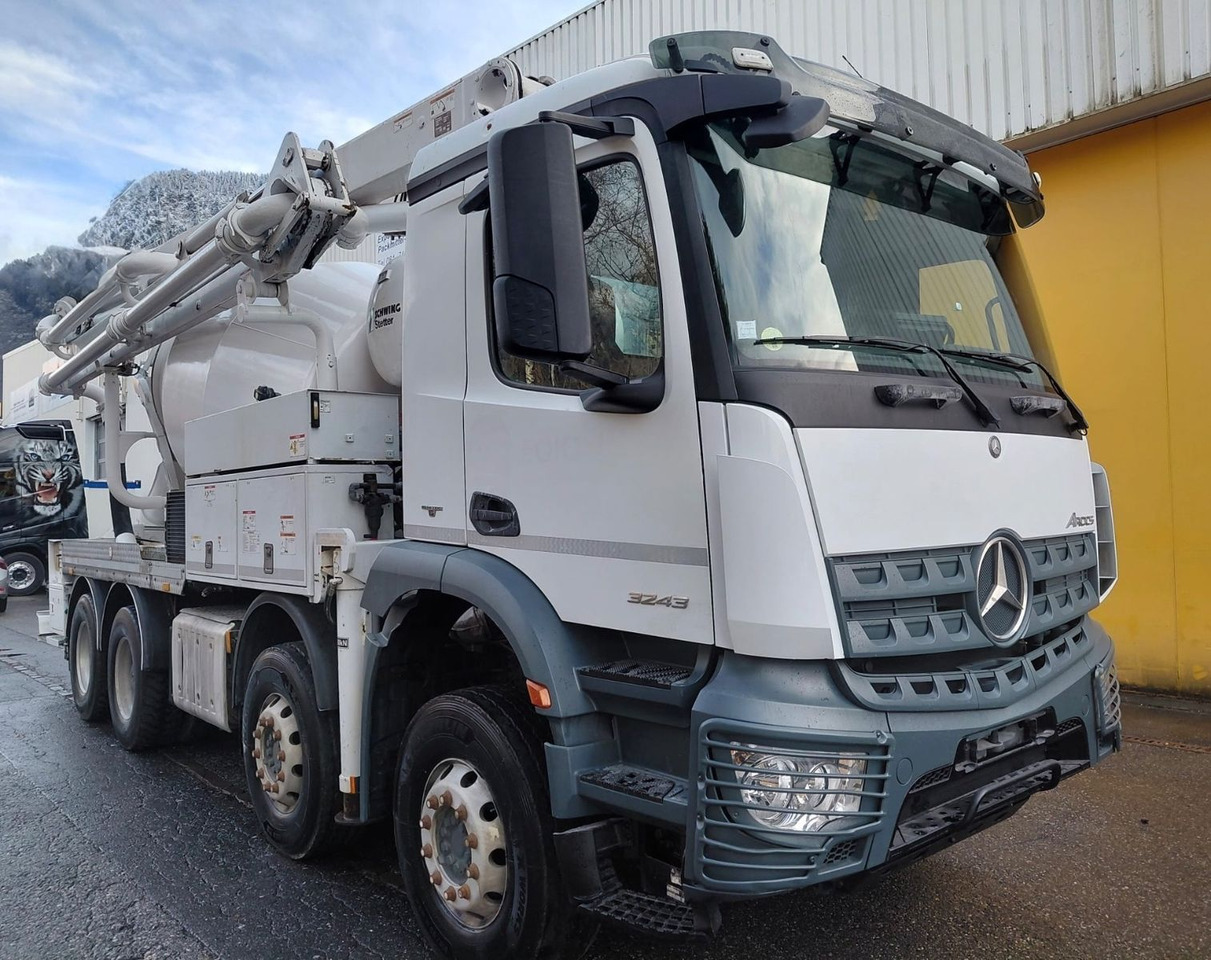 Mercedes-Benz Arocs 3243 8x4, E6, Schwing 24m, Stetter 7m3 - Автобетононасос: фото 1 Mercedes-Benz Arocs 3243 8x4, E6, Schwing 24m, Stetter 7m3 - Автобетононасос: фото 1