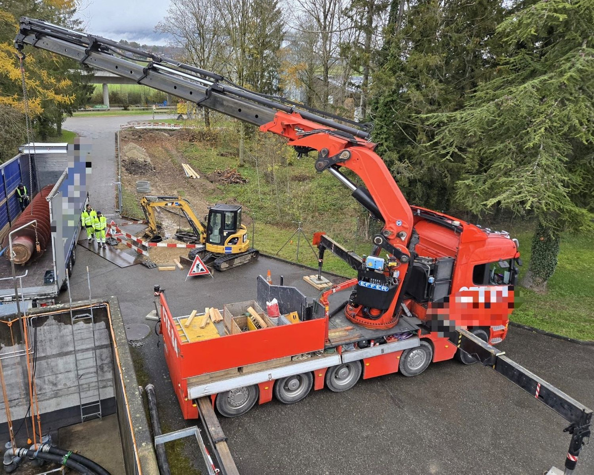 Scania R500 V8 LB10x4, E5, Effer 1750 8S, FLYJIB, 44m - Автоманипулятор: фото 3 Scania R500 V8 LB10x4, E5, Effer 1750 8S, FLYJIB, 44m - Автоманипулятор: фото 3