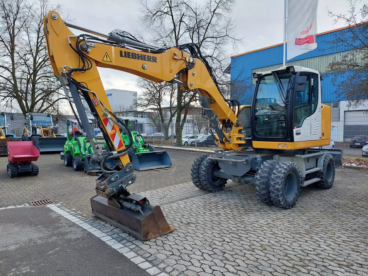 2018 Liebherr A 912 Compact - Колёсный экскаватор: фото 1 2018 Liebherr A 912 Compact - Колёсный экскаватор: фото 1