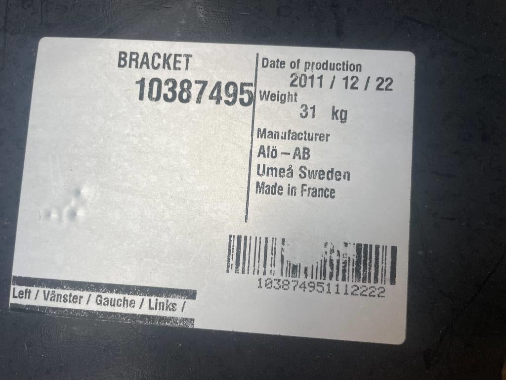 Lastarfäste Trima Quicke New Holland T5070 - Навесное оборудование для Погрузчиков: фото 3 Lastarfäste Trima Quicke New Holland T5070 - Навесное оборудование для Погрузчиков: фото 3