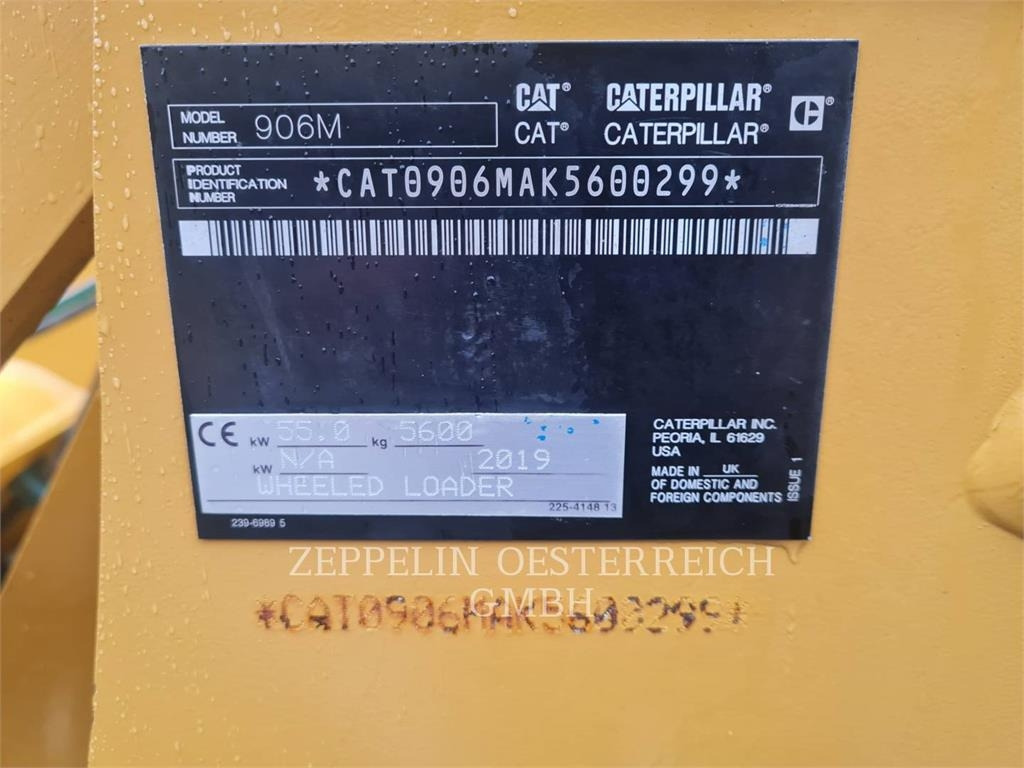 CAT 906M - Колёсный погрузчик: фото 5 CAT 906M - Колёсный погрузчик: фото 5