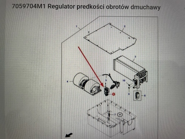 7059704M1 Regulator prędkości obrotów dmuchawy Webasto 133005 - Отопление/ Вентиляция для Сельскохозяйственной техники: фото 3 7059704M1 Regulator prędkości obrotów dmuchawy Webasto 133005 - Отопление/ Вентиляция для Сельскохозяйственной техники: фото 3