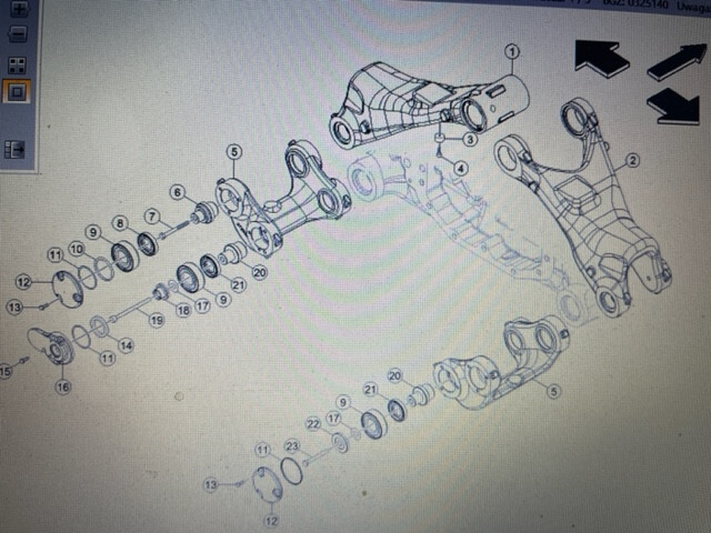 Carraro 25.55s części - Ось и запчасти для Сельскохозяйственной техники: фото 2 Carraro 25.55s części - Ось и запчасти для Сельскохозяйственной техники: фото 2