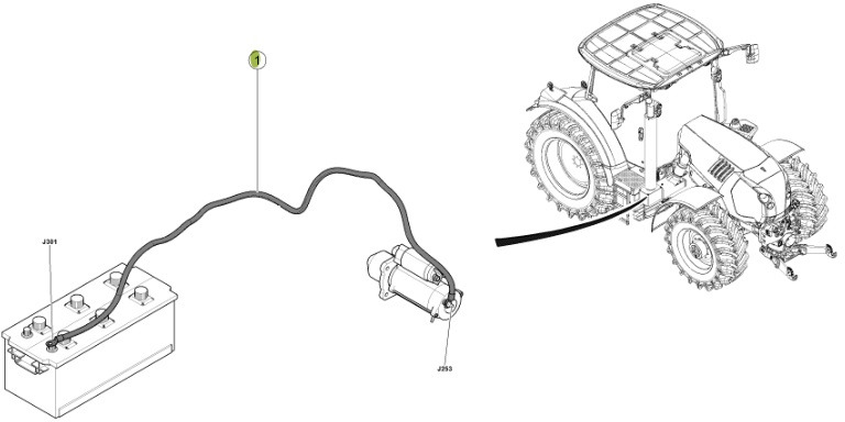 Claas Arion 550-520 650-620 - kabel wiązka elektryczna 0021502993 - Кабели/ Провода для Тракторов: фото 1 Claas Arion 550-520 650-620 - kabel wiązka elektryczna 0021502993 - Кабели/ Провода для Тракторов: фото 1
