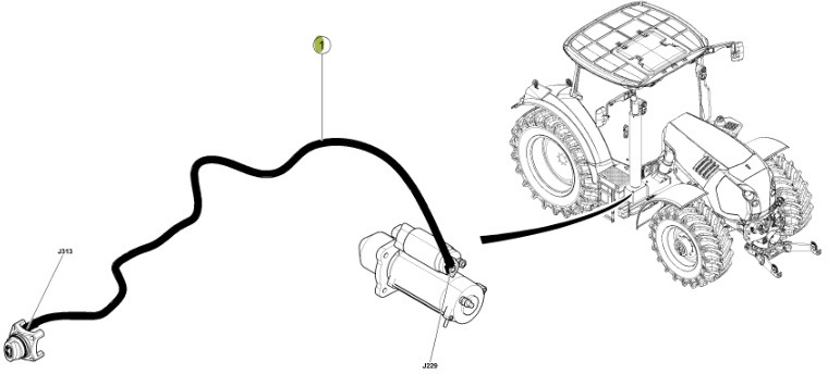 Claas Arion 550-520 650-620 - kabel wiązka elektryczna 0021503053 - Кабели/ Провода для Тракторов: фото 1 Claas Arion 550-520 650-620 - kabel wiązka elektryczna 0021503053 - Кабели/ Провода для Тракторов: фото 1