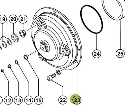 Claas Lexion 570 Pokrywa Sprzęgła 0006289360 00 0628 936 0 - Корзина сцепления для Сельскохозяйственной техники: фото 1 Claas Lexion 570 Pokrywa Sprzęgła 0006289360 00 0628 936 0 - Корзина сцепления для Сельскохозяйственной техники: фото 1