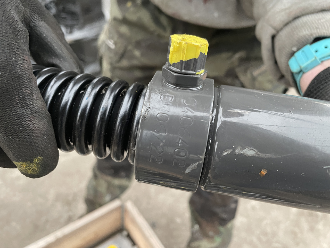 Claas Tucano - siłownik hydrauliczny siekacza słomy 0000406402 - Гидравлический цилиндр для Сельскохозяйственной техники: фото 2 Claas Tucano - siłownik hydrauliczny siekacza słomy 0000406402 - Гидравлический цилиндр для Сельскохозяйственной техники: фото 2