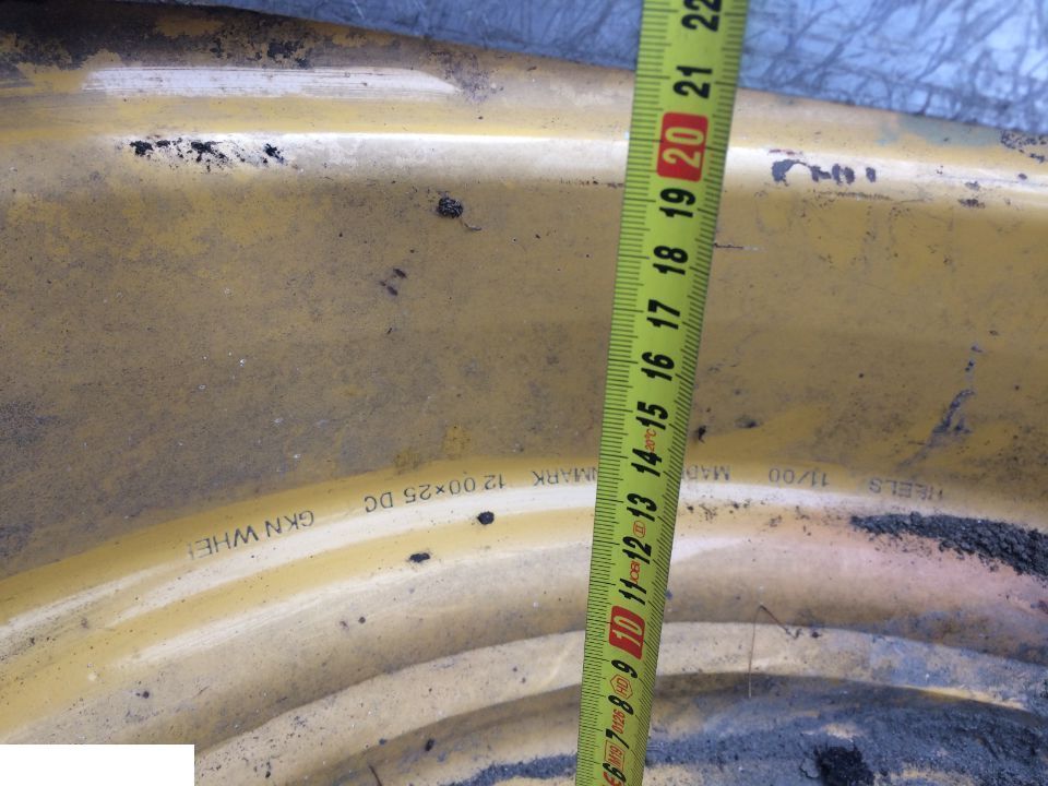 Felgi Cat Caterpillar 12x25 - Колесный диск для Строительной техники: фото 3 Felgi Cat Caterpillar 12x25 - Колесный диск для Строительной техники: фото 3