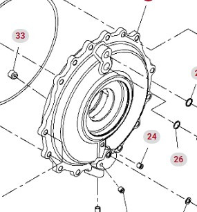 Fendt 930 933 936 939 942 Vario Gen 6 Pokrywa Przedniej Osi CZĘŚCI H218PF050007A - Ось и запчасти для Тракторов: фото 1 Fendt 930 933 936 939 942 Vario Gen 6 Pokrywa Przedniej Osi CZĘŚCI H218PF050007A - Ось и запчасти для Тракторов: фото 1
