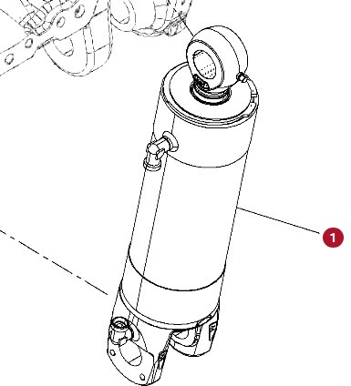 Fendt 930 933 936 942 GEN 7 Siłownik Hydrauliczny Tylnego TUZ CZĘŚCI H218PB400102A - Гидравлический цилиндр для Сельскохозяйственной техники: фото 1 Fendt 930 933 936 942 GEN 7 Siłownik Hydrauliczny Tylnego TUZ CZĘŚCI H218PB400102A - Гидравлический цилиндр для Сельскохозяйственной техники: фото 1