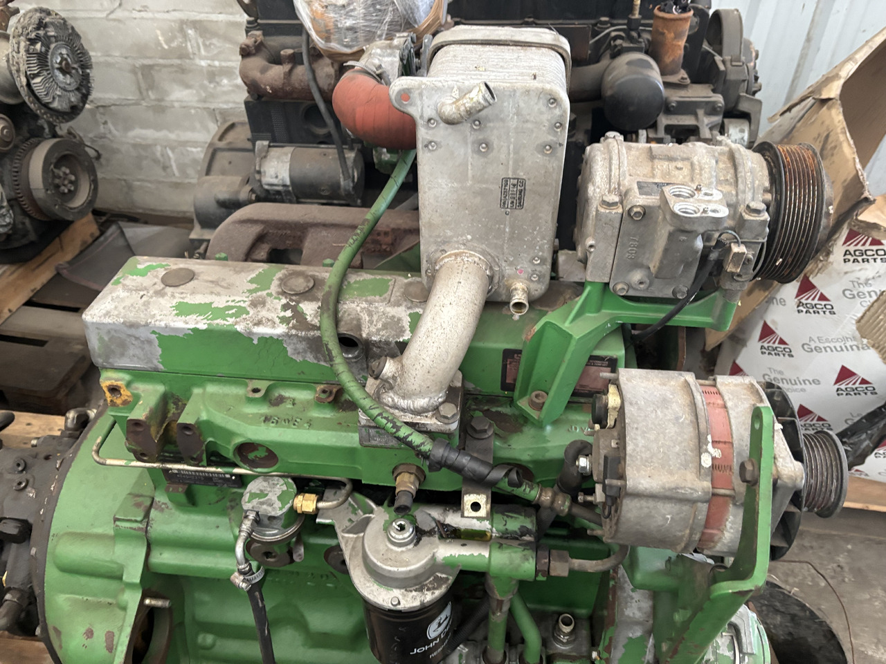 John Deere 3200, 3220, 3400 Silnik Słupek Blok Koło Zamachowe Kolektor Wał Wałek 4045HZ275 - Маховик для Сельскохозяйственной техники: фото 3 John Deere 3200, 3220, 3400 Silnik Słupek Blok Koło Zamachowe Kolektor Wał Wałek 4045HZ275 - Маховик для Сельскохозяйственной техники: фото 3