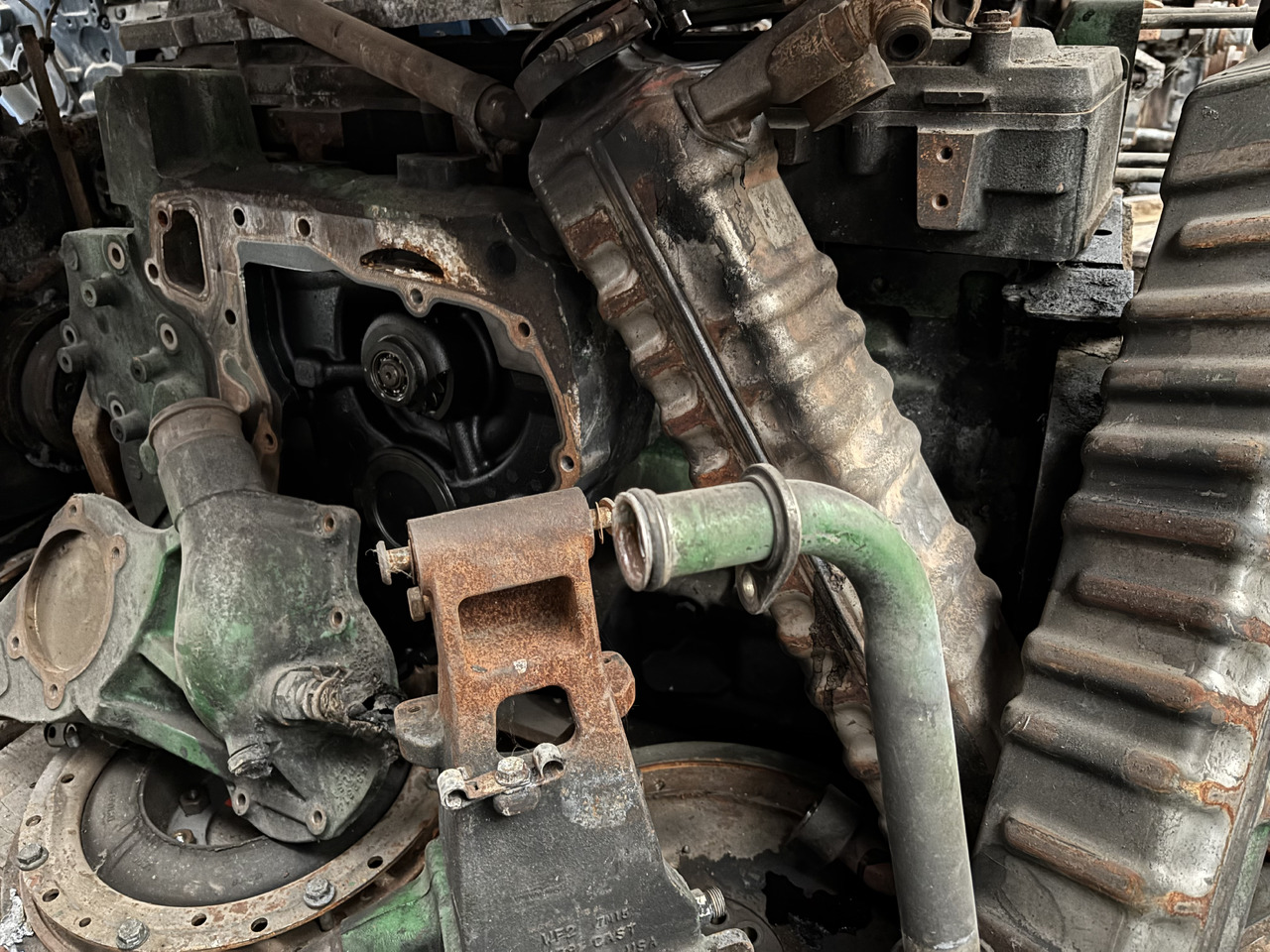 John Deere 7230 7280 8260 8310 9370 670 Silnik Blok Koło Zamachowe CZĘŚCI RE538143 R537181 - Маховик для Сельскохозяйственной техники: фото 4 John Deere 7230 7280 8260 8310 9370 670 Silnik Blok Koło Zamachowe CZĘŚCI RE538143 R537181 - Маховик для Сельскохозяйственной техники: фото 4