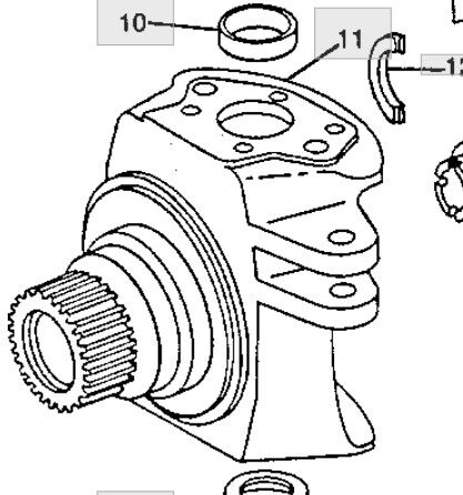 John Deere 7600 7700 7800 Zwrotnica Prawa Lewa R97541 R124407 R97542 R124408 - Поворотный кулак для Сельскохозяйственной техники: фото 1 John Deere 7600 7700 7800 Zwrotnica Prawa Lewa R97541 R124407 R97542 R124408 - Поворотный кулак для Сельскохозяйственной техники: фото 1