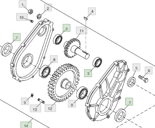 John Deere 9780CTS 9780HM 9780 CTS Skrzynia Przekładniowa AH140944 DE20194 - Коробка передач для Сельскохозяйственной техники: фото 1 John Deere 9780CTS 9780HM 9780 CTS Skrzynia Przekładniowa AH140944 DE20194 - Коробка передач для Сельскохозяйственной техники: фото 1