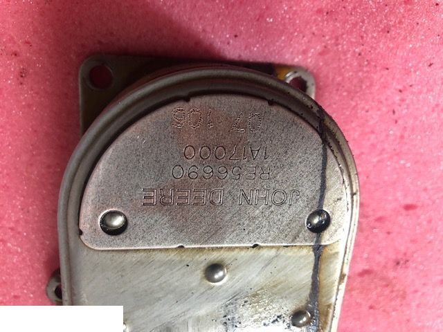 John Deere - Chłodnicza Oleju Silnika - Масляный радиатор для Сельскохозяйственной техники: фото 2 John Deere - Chłodnicza Oleju Silnika - Масляный радиатор для Сельскохозяйственной техники: фото 2