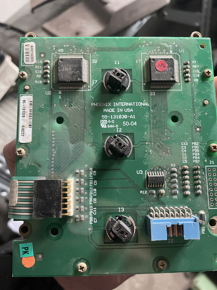 John Deere WTS CTS STS - AUTO COMBINE ADJUST - moduł sterownik AH214309 - Электрическая система для Зерноуборочных комбайнов: фото 1 John Deere WTS CTS STS - AUTO COMBINE ADJUST - moduł sterownik AH214309 - Электрическая система для Зерноуборочных комбайнов: фото 1