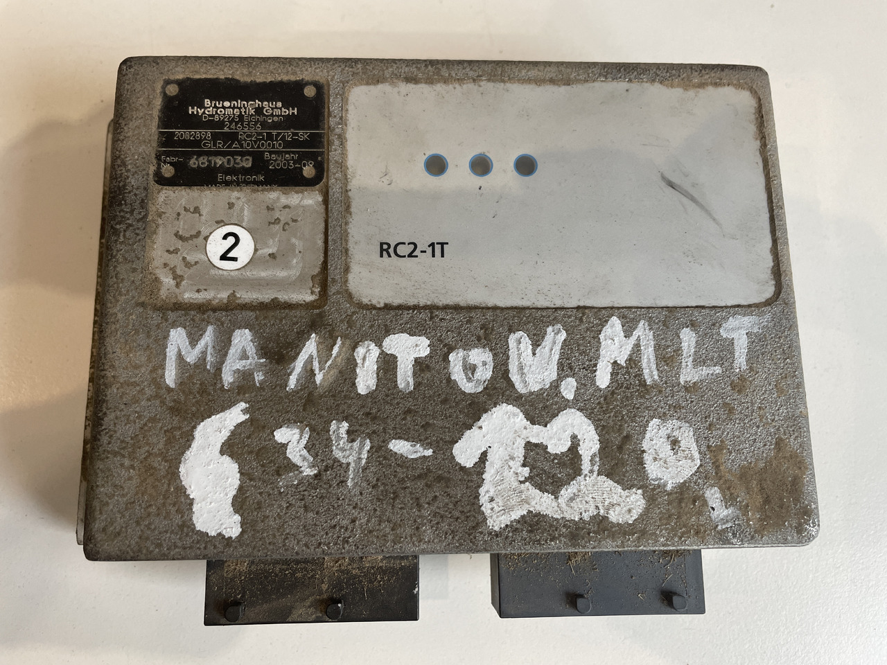 Manitou MLT 634 845 731 - sterownik moduł hydrauliki RC2-1T - Электрическая система для Погрузочно-разгрузочной техники: фото 1 Manitou MLT 634 845 731 - sterownik moduł hydrauliki RC2-1T - Электрическая система для Погрузочно-разгрузочной техники: фото 1