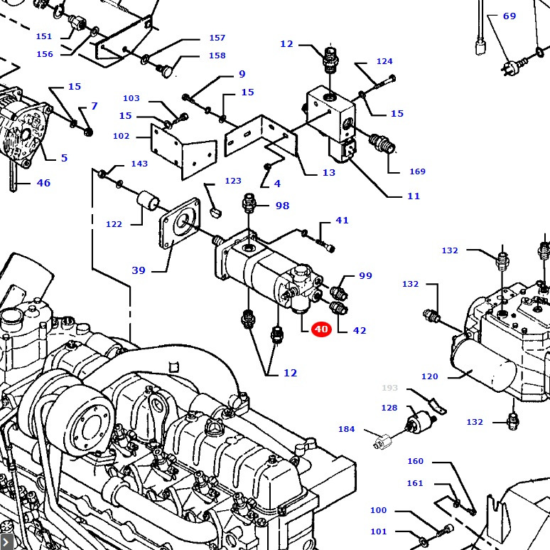 Massey Fergusson MF 30 - bypass zawór hydrauliczny D45110053 - Гидравлический клапан для Сельскохозяйственной техники: фото 1 Massey Fergusson MF 30 - bypass zawór hydrauliczny D45110053 - Гидравлический клапан для Сельскохозяйственной техники: фото 1