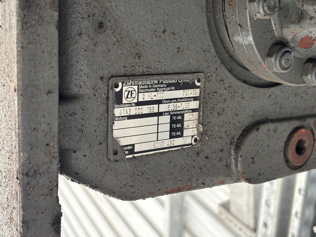 Skrzynia ZF 2HL-100 2HL100 Liebherr - Коробка передач для Строительной техники: фото 2 Skrzynia ZF 2HL-100 2HL100 Liebherr - Коробка передач для Строительной техники: фото 2