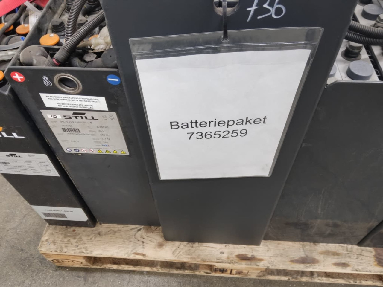 Battery Package 5x Batteries - Аккумулятор для Погрузочно-разгрузочной техники: фото 2 Battery Package 5x Batteries - Аккумулятор для Погрузочно-разгрузочной техники: фото 2