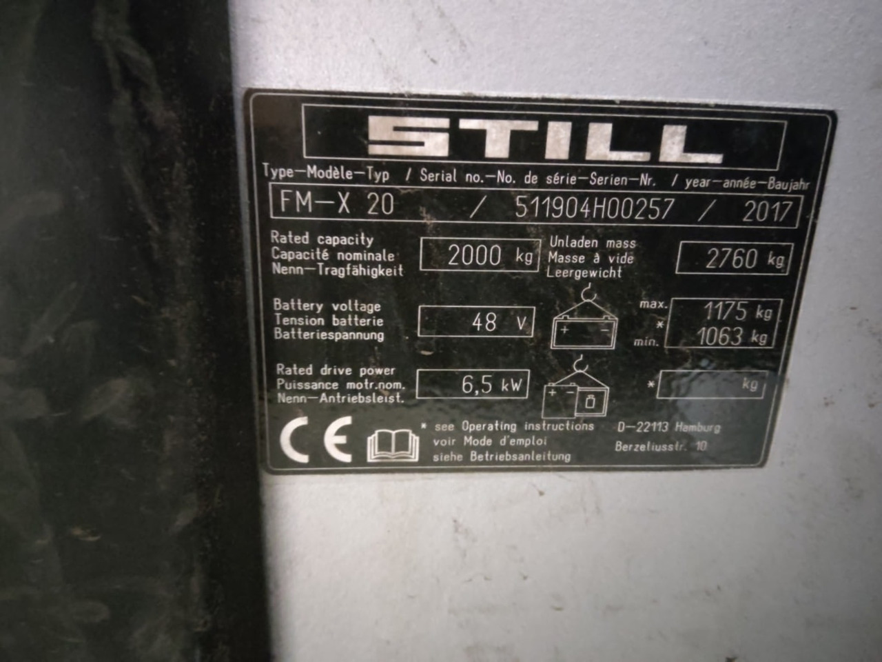 STILL FM-X20 - Ричтрак: фото 5 STILL FM-X20 - Ричтрак: фото 5