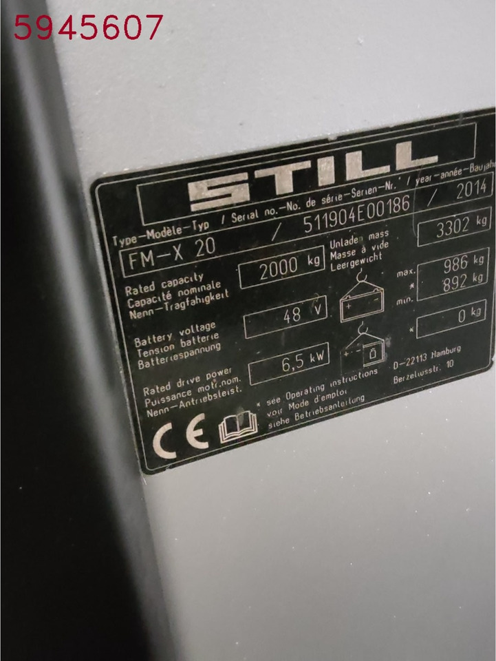 STILL FM-X20 - Ричтрак: фото 5 STILL FM-X20 - Ричтрак: фото 5