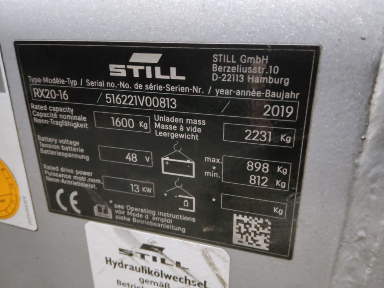 STILL RX20-16 - Электропогрузчик: фото 5 STILL RX20-16 - Электропогрузчик: фото 5