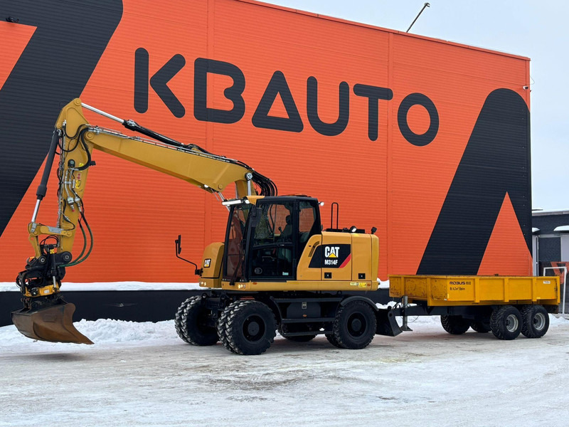 Caterpillar M 314 F ROTOTILT / CENTRAL LUBRICATION / AC / TRAILER ROBUS YEAR 2017 - Колёсный экскаватор: фото 2 Caterpillar M 314 F ROTOTILT / CENTRAL LUBRICATION / AC / TRAILER ROBUS YEAR 2017 - Колёсный экскаватор: фото 2