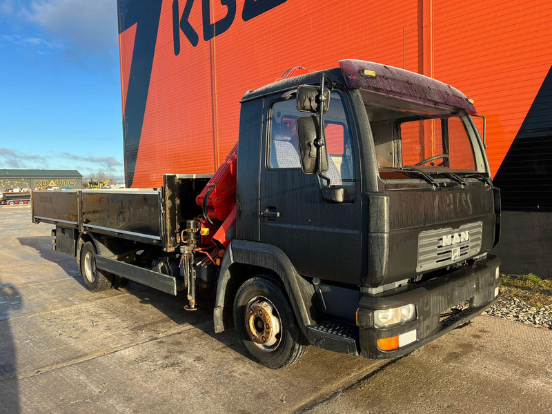 MAN LE 10.180 4x2 MKG HLK71 / PLATFORM L=5002 mm - Грузовик бортовой/ Платформа, Автоманипулятор: фото 4 MAN LE 10.180 4x2 MKG HLK71 / PLATFORM L=5002 mm - Грузовик бортовой/ Платформа, Автоманипулятор: фото 4
