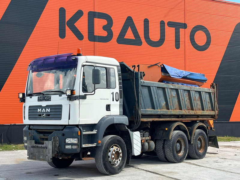 MAN TGA 26.430 6x4 BOX L=5014 mm / POSSIBLE TO BUY WITH SPREADER Schmidt stratos B60 - Самосвал: фото 1 MAN TGA 26.430 6x4 BOX L=5014 mm / POSSIBLE TO BUY WITH SPREADER Schmidt stratos B60 - Самосвал: фото 1