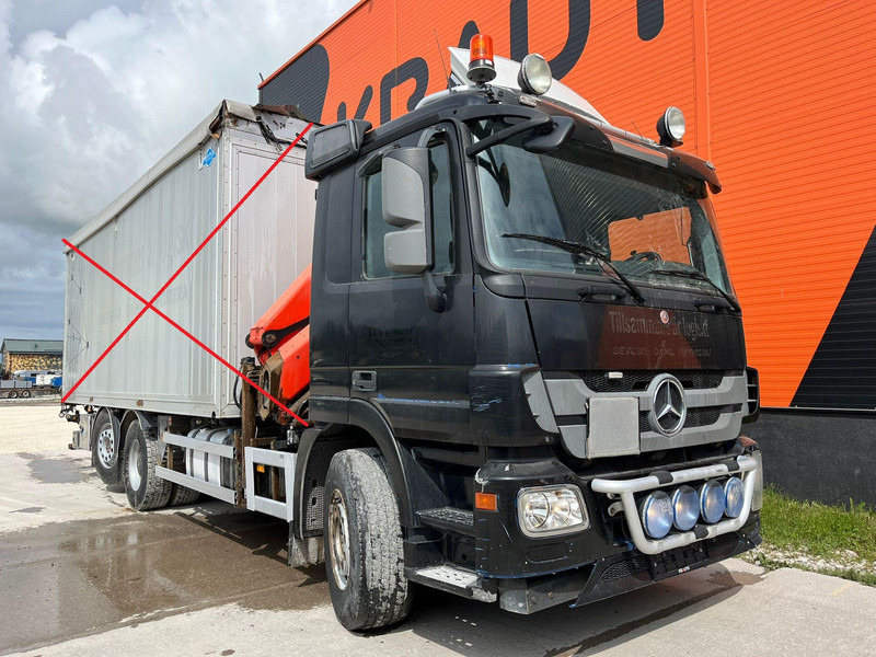 Mercedes-Benz Actros 2536 6x2*4 PK18002 / BOX L=6965 mm - Грузовик-шасси, Автоманипулятор: фото 3 Mercedes-Benz Actros 2536 6x2*4 PK18002 / BOX L=6965 mm - Грузовик-шасси, Автоманипулятор: фото 3