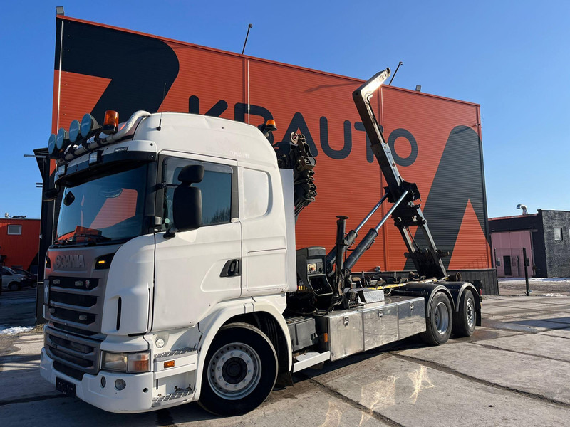 Scania G 420 6x2*4 Hiab 211 EP-5 HIPRO YEAR 2014 / Hiab XR 20T SL51 - Крюковой мультилифт, Автоманипулятор: фото 2 Scania G 420 6x2*4 Hiab 211 EP-5 HIPRO YEAR 2014 / Hiab XR 20T SL51 - Крюковой мультилифт, Автоманипулятор: фото 2