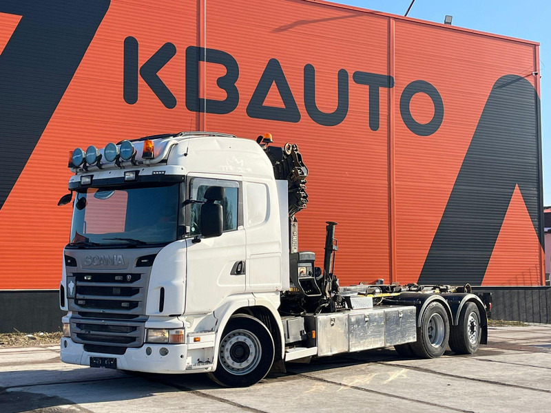 Scania G 420 6x2*4 Hiab 211 EP-5 HIPRO YEAR 2014 / Hiab XR 20T SL51 - Крюковой мультилифт, Автоманипулятор: фото 3 Scania G 420 6x2*4 Hiab 211 EP-5 HIPRO YEAR 2014 / Hiab XR 20T SL51 - Крюковой мультилифт, Автоманипулятор: фото 3