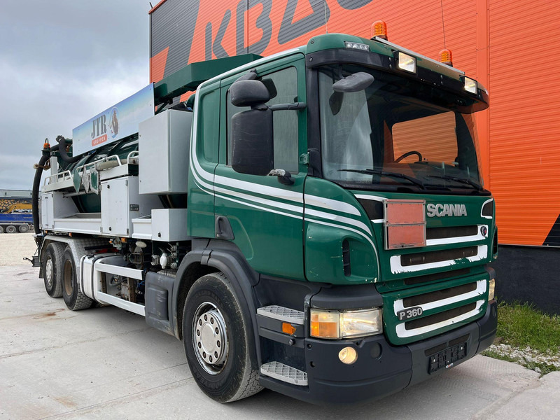Scania P 360 6x2*4 Larsen A/S TANK 10000 l / VACUUM Vacustar W1300R / PRESSURE Uraca F716 - Ассенизатор: фото 3 Scania P 360 6x2*4 Larsen A/S TANK 10000 l / VACUUM Vacustar W1300R / PRESSURE Uraca F716 - Ассенизатор: фото 3