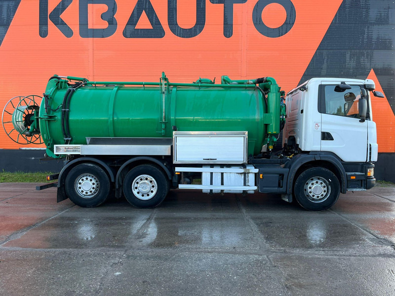 Scania R 124 6x2*4 TANK 1500 I + 13000 l / VACUUM Moro PM200 year 2015 / PRESSURE Pratissoli 500 bar / 200 l/min - Ассенизатор: фото 3 Scania R 124 6x2*4 TANK 1500 I + 13000 l / VACUUM Moro PM200 year 2015 / PRESSURE Pratissoli 500 bar / 200 l/min - Ассенизатор: фото 3