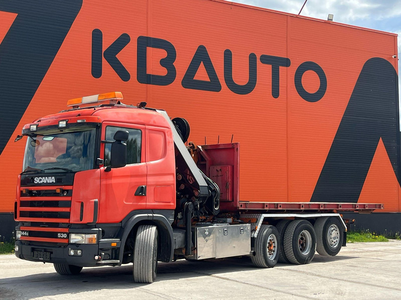 Scania R 144 8x2/4 HIAB 211EP-5 YEAR 2008 / HOOK LIFT L=5400 mm - Крюковой мультилифт, Автоманипулятор: фото 2 Scania R 144 8x2/4 HIAB 211EP-5 YEAR 2008 / HOOK LIFT L=5400 mm - Крюковой мультилифт, Автоманипулятор: фото 2