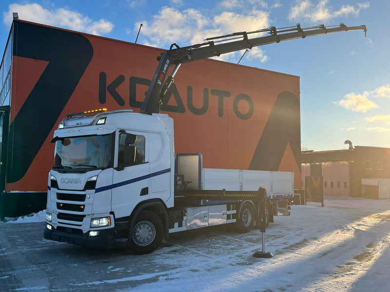 Scania R 500 6x2*4 HIAB 232E-6 / PLATFORM L=6432 mm - Грузовик бортовой/ Платформа, Автоманипулятор: фото 1 Scania R 500 6x2*4 HIAB 232E-6 / PLATFORM L=6432 mm - Грузовик бортовой/ Платформа, Автоманипулятор: фото 1