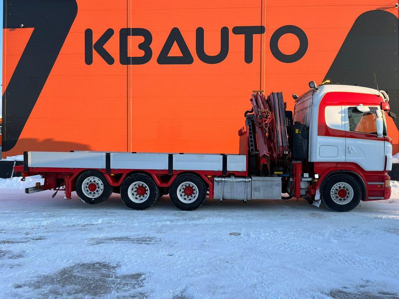 Scania R 500 8x4*4 FASSI F455AXP25 + JIB / PLATFORM L=6360 mm - Грузовик бортовой/ Платформа, Автоманипулятор: фото 5 Scania R 500 8x4*4 FASSI F455AXP25 + JIB / PLATFORM L=6360 mm - Грузовик бортовой/ Платформа, Автоманипулятор: фото 5
