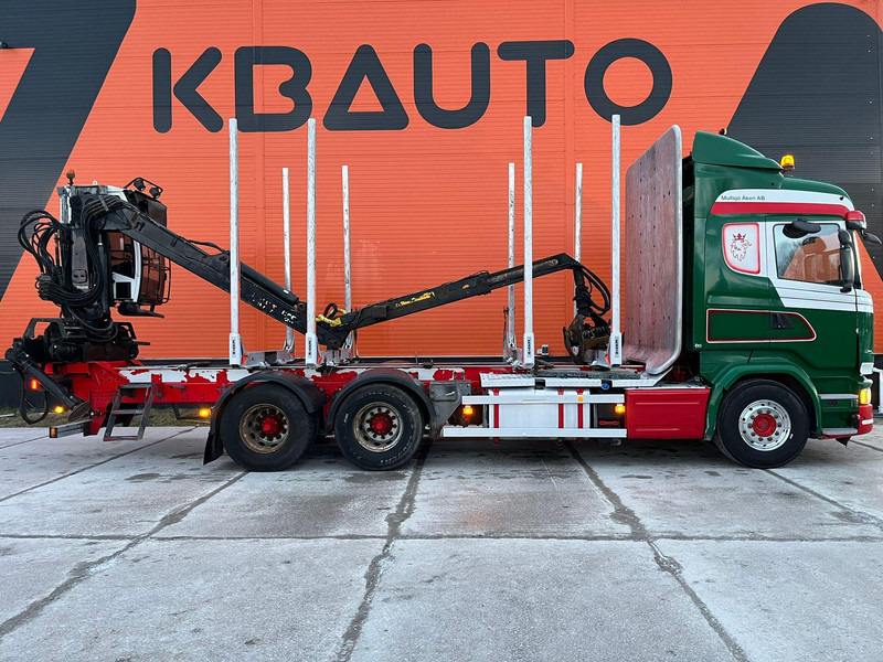 Scania R 580 6x4 LOGLIFT F96S79 / RETARDER - Лесовоз, Автоманипулятор: фото 4 Scania R 580 6x4 LOGLIFT F96S79 / RETARDER - Лесовоз, Автоманипулятор: фото 4