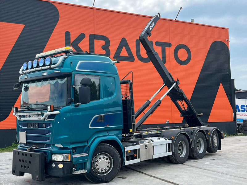 Scania R 580 8x4*4 JOAB L 24 ton / L=5750 mm - Крюковой мультилифт: фото 2 Scania R 580 8x4*4 JOAB L 24 ton / L=5750 mm - Крюковой мультилифт: фото 2