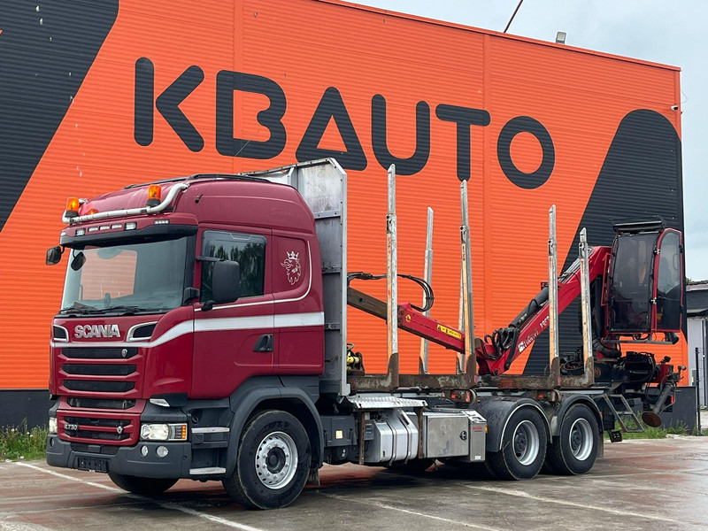 Scania R 730 6x4 RETARDER / BIG AXLES - Лесовоз, Автоманипулятор: фото 2 Scania R 730 6x4 RETARDER / BIG AXLES - Лесовоз, Автоманипулятор: фото 2