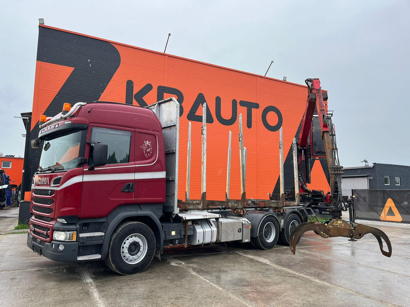 Scania R 730 6x4 RETARDER / BIG AXLES - Лесовоз, Автоманипулятор: фото 1 Scania R 730 6x4 RETARDER / BIG AXLES - Лесовоз, Автоманипулятор: фото 1