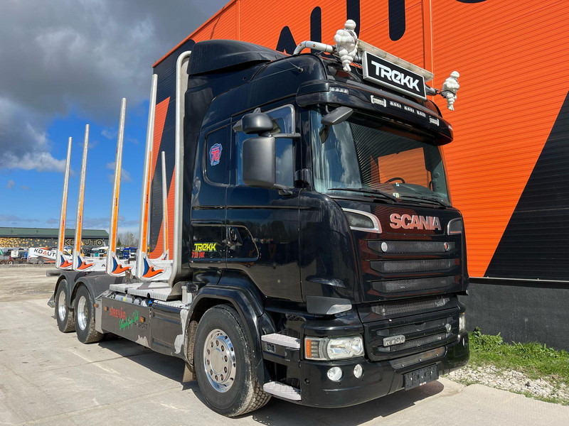 Scania R 730 6x4 RETARDER - Лесовоз, Автоманипулятор: фото 4 Scania R 730 6x4 RETARDER - Лесовоз, Автоманипулятор: фото 4