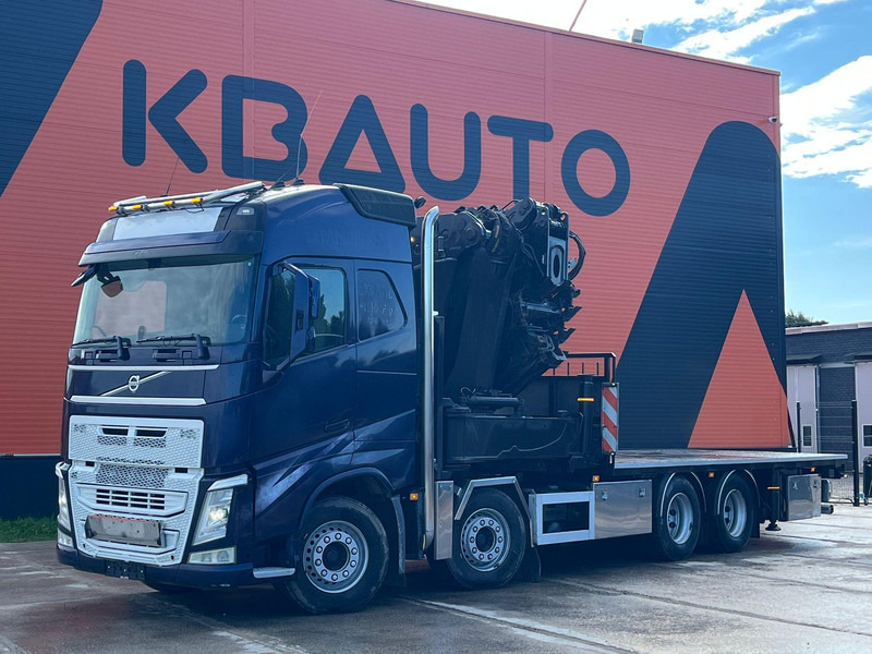 Volvo FH 500 8x4 EFFER 1405 6s + JIB + WINCH / PLATFORM EXTENDABLE L=6206 - 8226mm - Грузовик бортовой/ Платформа, Автоманипулятор: фото 2 Volvo FH 500 8x4 EFFER 1405 6s + JIB + WINCH / PLATFORM EXTENDABLE L=6206 - 8226mm - Грузовик бортовой/ Платформа, Автоманипулятор: фото 2