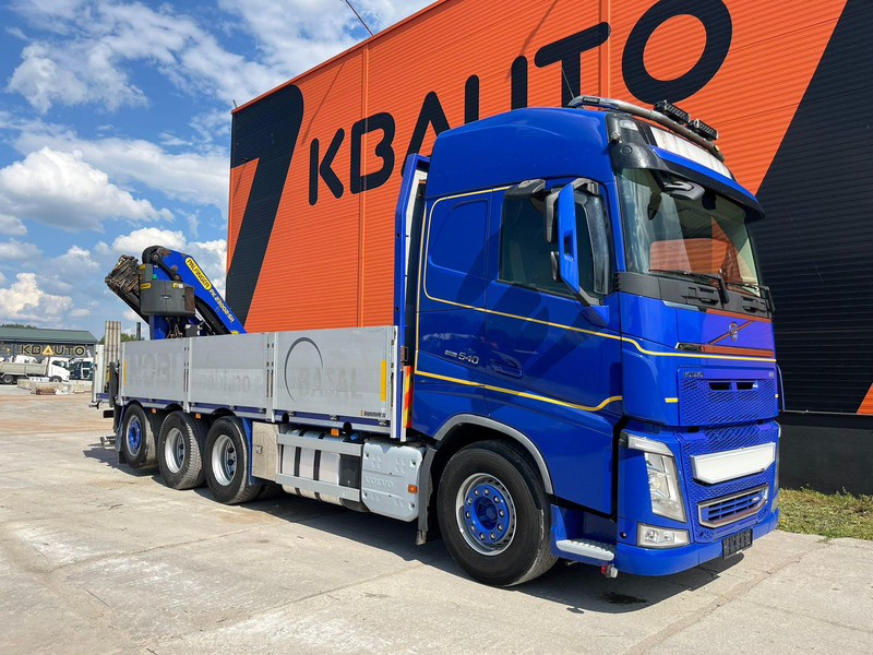 Volvo FH 540 8x4*4 PK 23002-SH / PLATFORM L= 6330 mm / RETARDER - Грузовик бортовой/ Платформа, Автоманипулятор: фото 4 Volvo FH 540 8x4*4 PK 23002-SH / PLATFORM L= 6330 mm / RETARDER - Грузовик бортовой/ Платформа, Автоманипулятор: фото 4