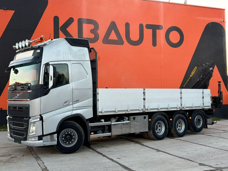 Volvo FH 540 8x4*4 PK 33002 EH / PLATFORM L=7049 mm - Грузовик бортовой/ Платформа, Автоманипулятор: фото 2 Volvo FH 540 8x4*4 PK 33002 EH / PLATFORM L=7049 mm - Грузовик бортовой/ Платформа, Автоманипулятор: фото 2