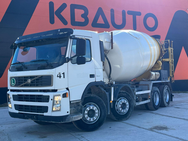 Volvo FM 12 420 8x4 INTERMIX IMF 10 m3 / FULL STEEL / ANALOG TACHOGAPH - Автобетоносмеситель: фото 1 Volvo FM 12 420 8x4 INTERMIX IMF 10 m3 / FULL STEEL / ANALOG TACHOGAPH - Автобетоносмеситель: фото 1