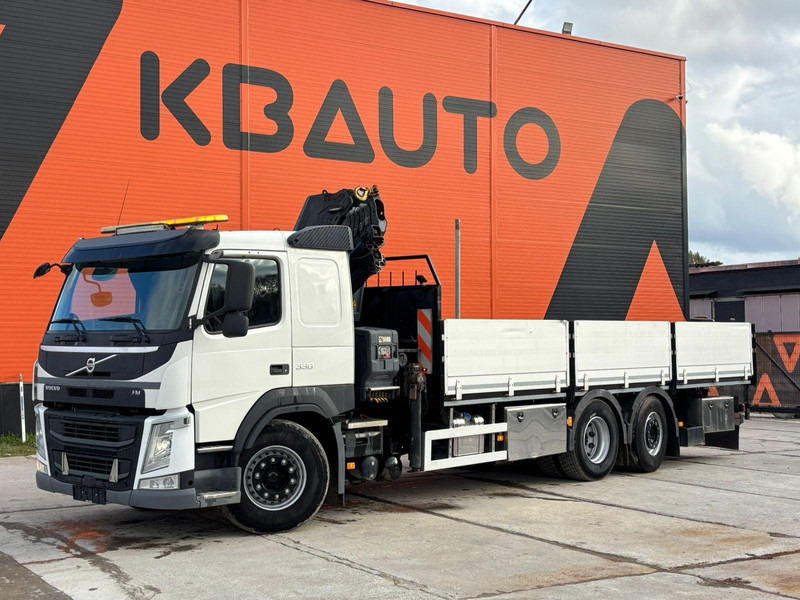 Volvo FM 330 6x2*4 HIAB X-HIPRO 192 E-5 / boom 15 m / 880 kg / PLATFORM L=7525 mm - Грузовик бортовой/ Платформа, Автоманипулятор: фото 2 Volvo FM 330 6x2*4 HIAB X-HIPRO 192 E-5 / boom 15 m / 880 kg / PLATFORM L=7525 mm - Грузовик бортовой/ Платформа, Автоманипулятор: фото 2
