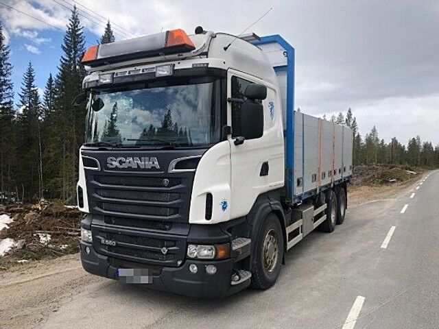Scania R560 *6x2 *PLATFORM 6.5m *ALUMINUM SIDE WALLS - Грузовик бортовой/ Платформа: фото 2 Scania R560 *6x2 *PLATFORM 6.5m *ALUMINUM SIDE WALLS - Грузовик бортовой/ Платформа: фото 2